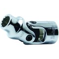 Ko-Ken Universal Socket Whitworth 1/2 12 Point 58.5mm 3/8 Sq. Drive 3445W-1/2